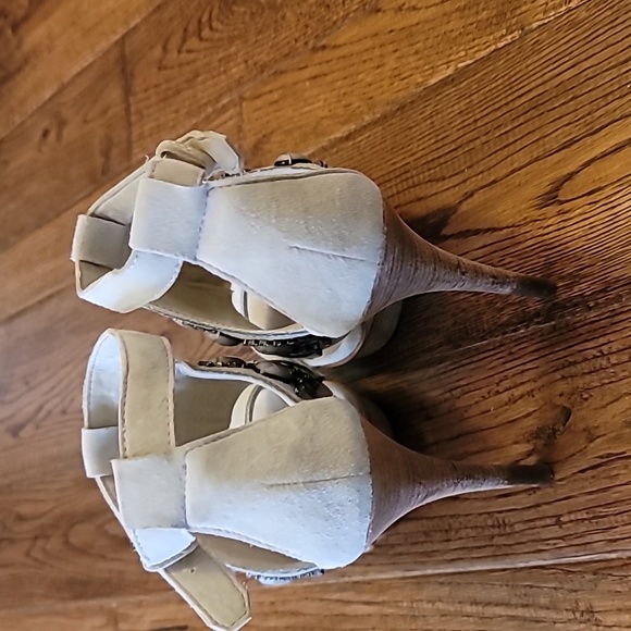 Boston Proper Heels with Stone Embellishments - Picture 3 of 8